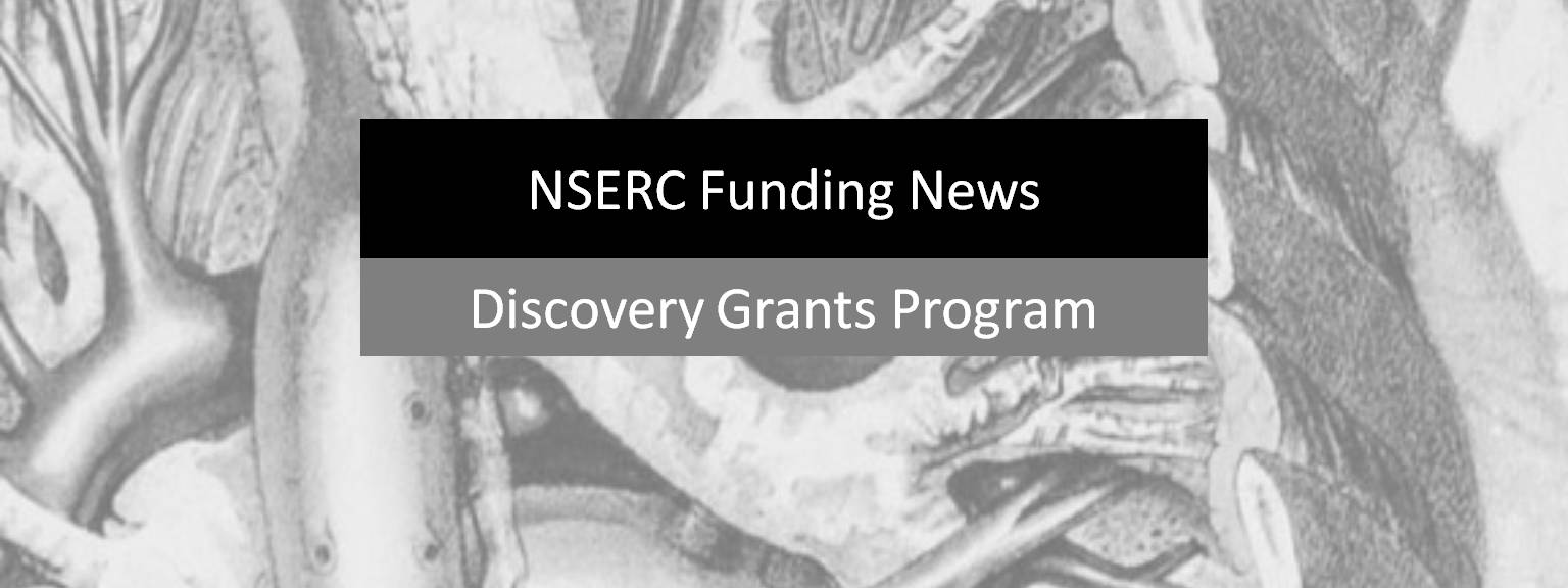 NSERC Discovery Grants Program funding news to meakins-christie laboratories faculty members, 2019 competition