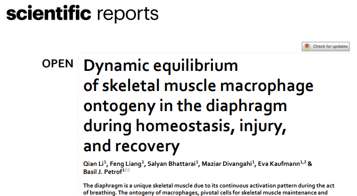 Tran BT*, Jeyanathan V*,#, Cao R*, Kaufmann E†, King KY†. (2025). Hematopoietic Stem and Progenitor Cells as Reservoir for Trained Immunity. eLife. 14: e106610.